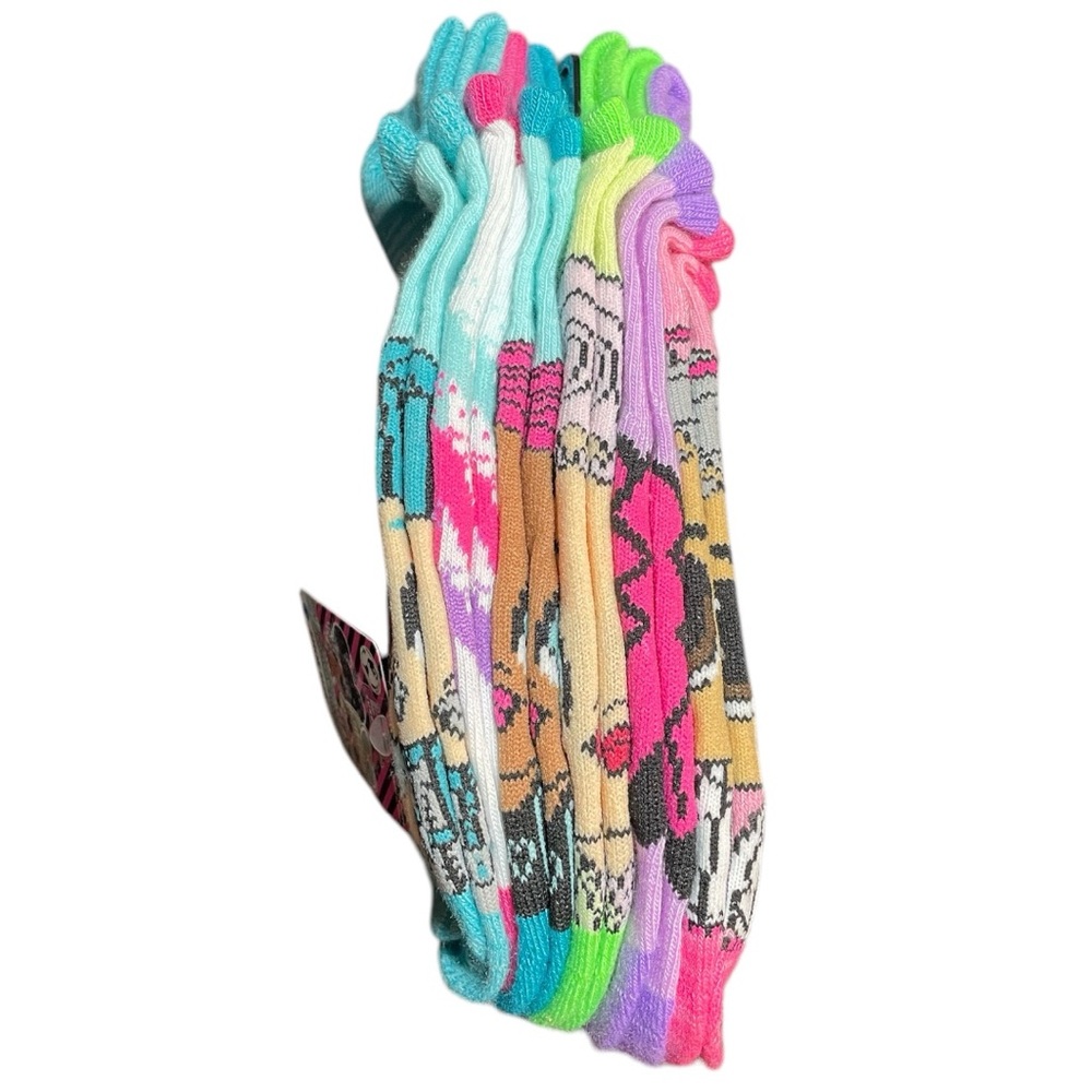 LOL Surprise! No Show Socks 6-Pack Size L (4-10) NWT - Picture 3 of 7